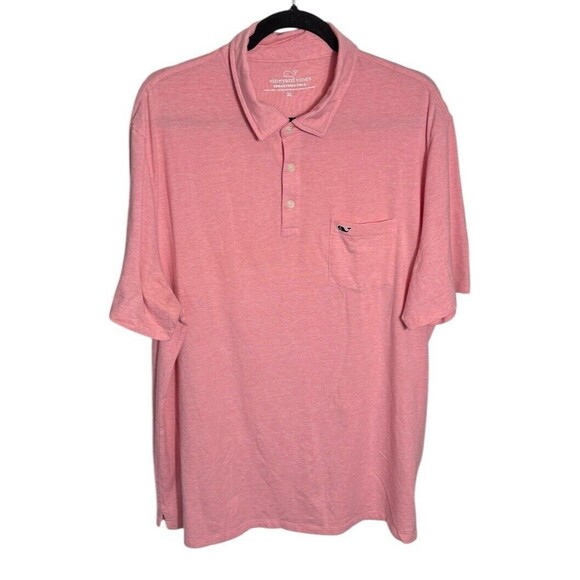 Vineyard‎ Vines Edgartown Polo Size XL Pink Preppy - Picture 1 of 4
